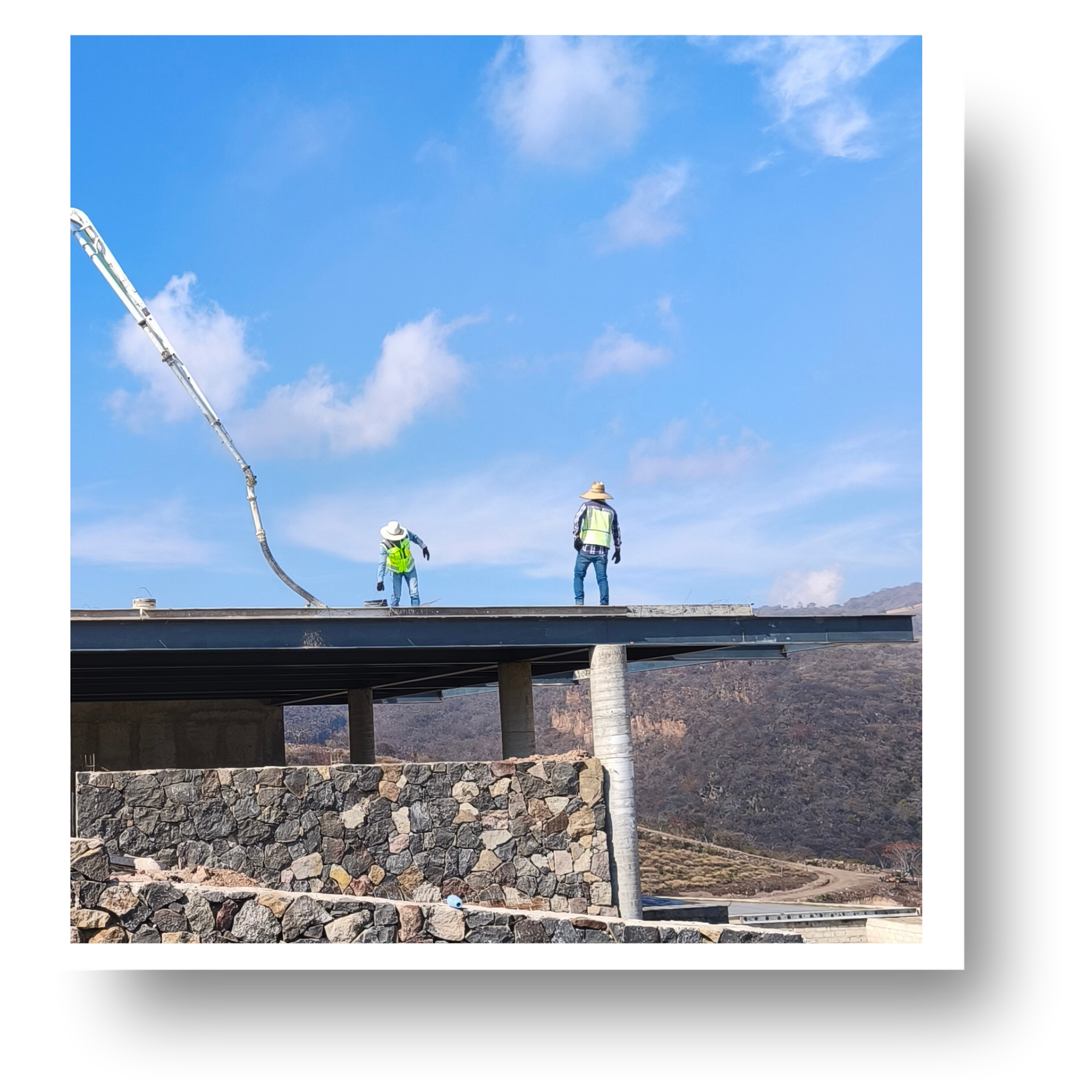 Proceso de construcción de un desarrollo inmobiliario